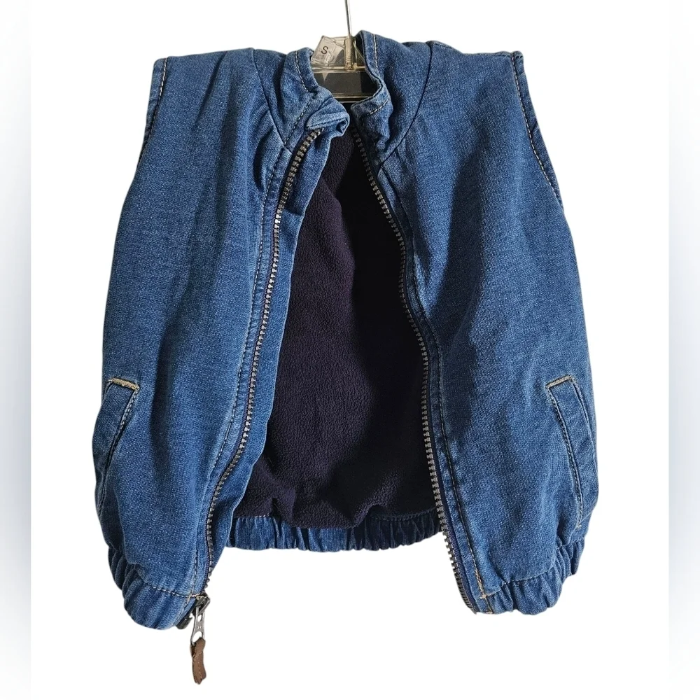 Carter's Denim Zip Up Vest Kids (24M)